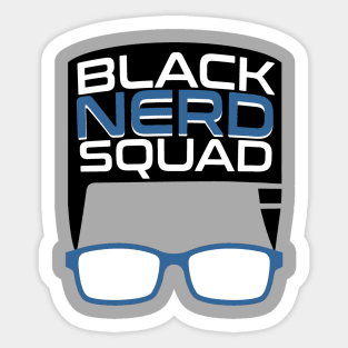 Black Nerd Squad - Stay Fly Sticker